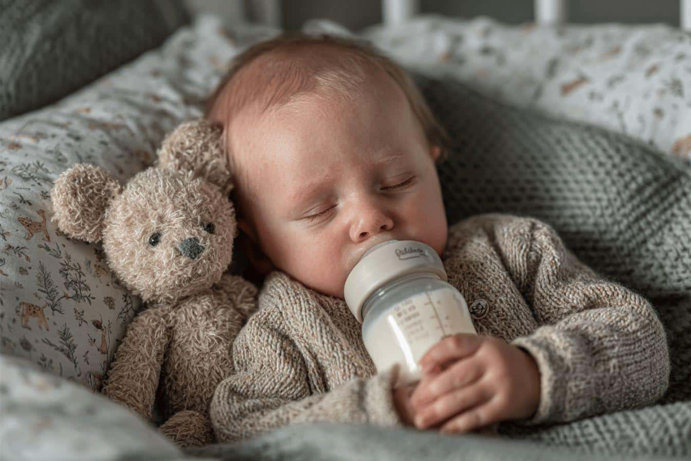 Bébé 1 mois alimentation : Biberon, lait maternel, besoins spécifiques… le point complet