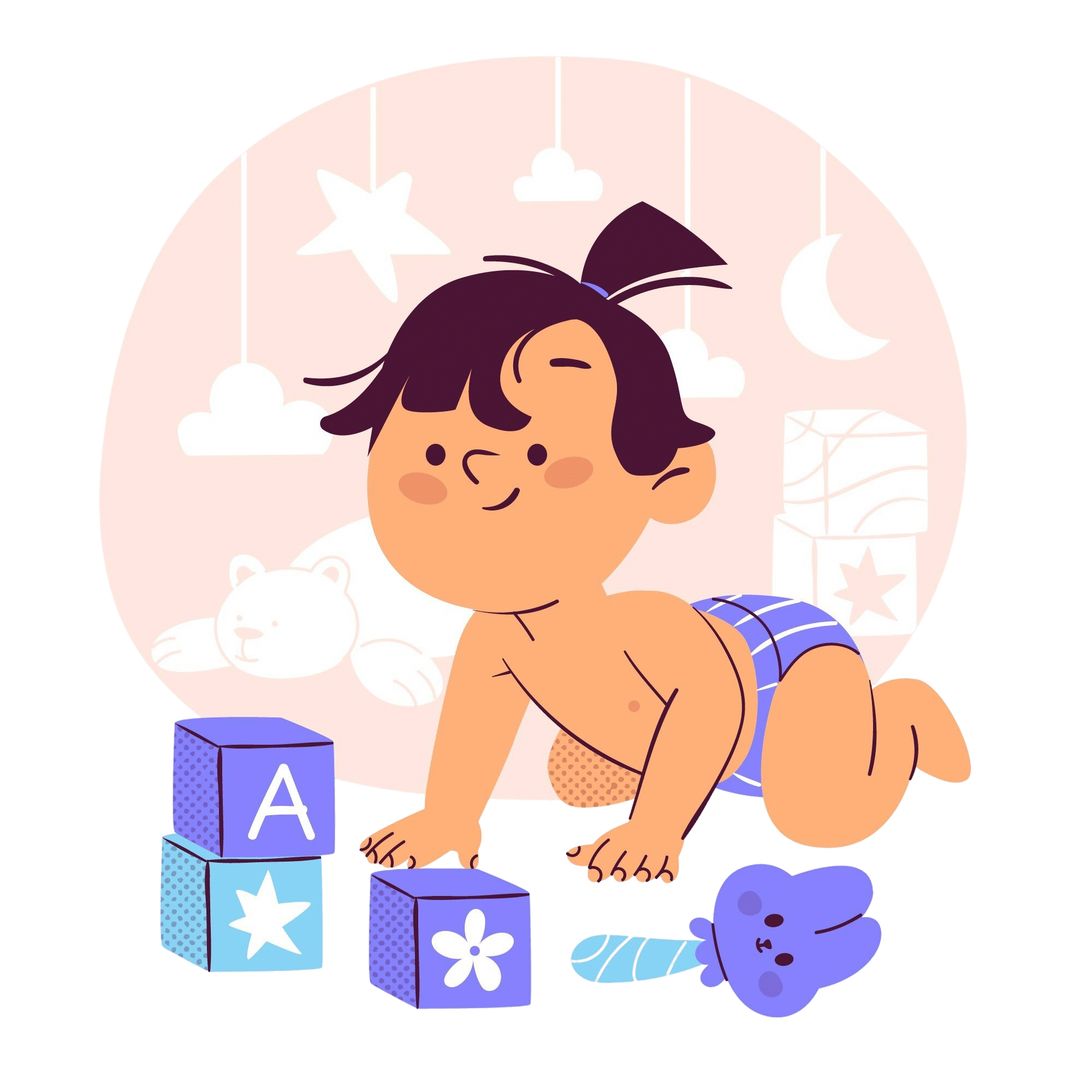 baby concept illustration