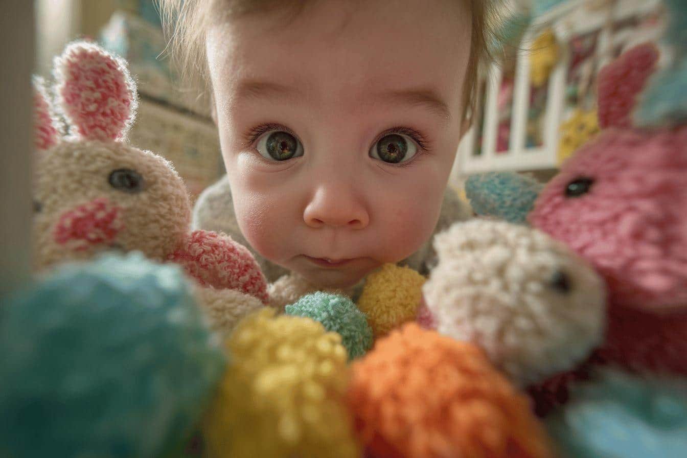 Quel âge un bébé commence à voir ?